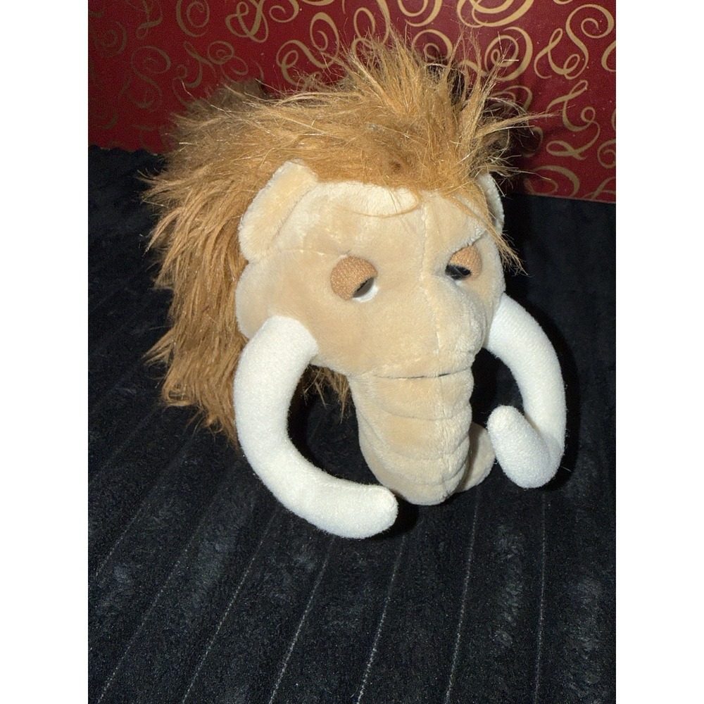 WOOLY MAMMOTH PLUSH 13" GANZ/STUFFED ANIMAL No Code‎
